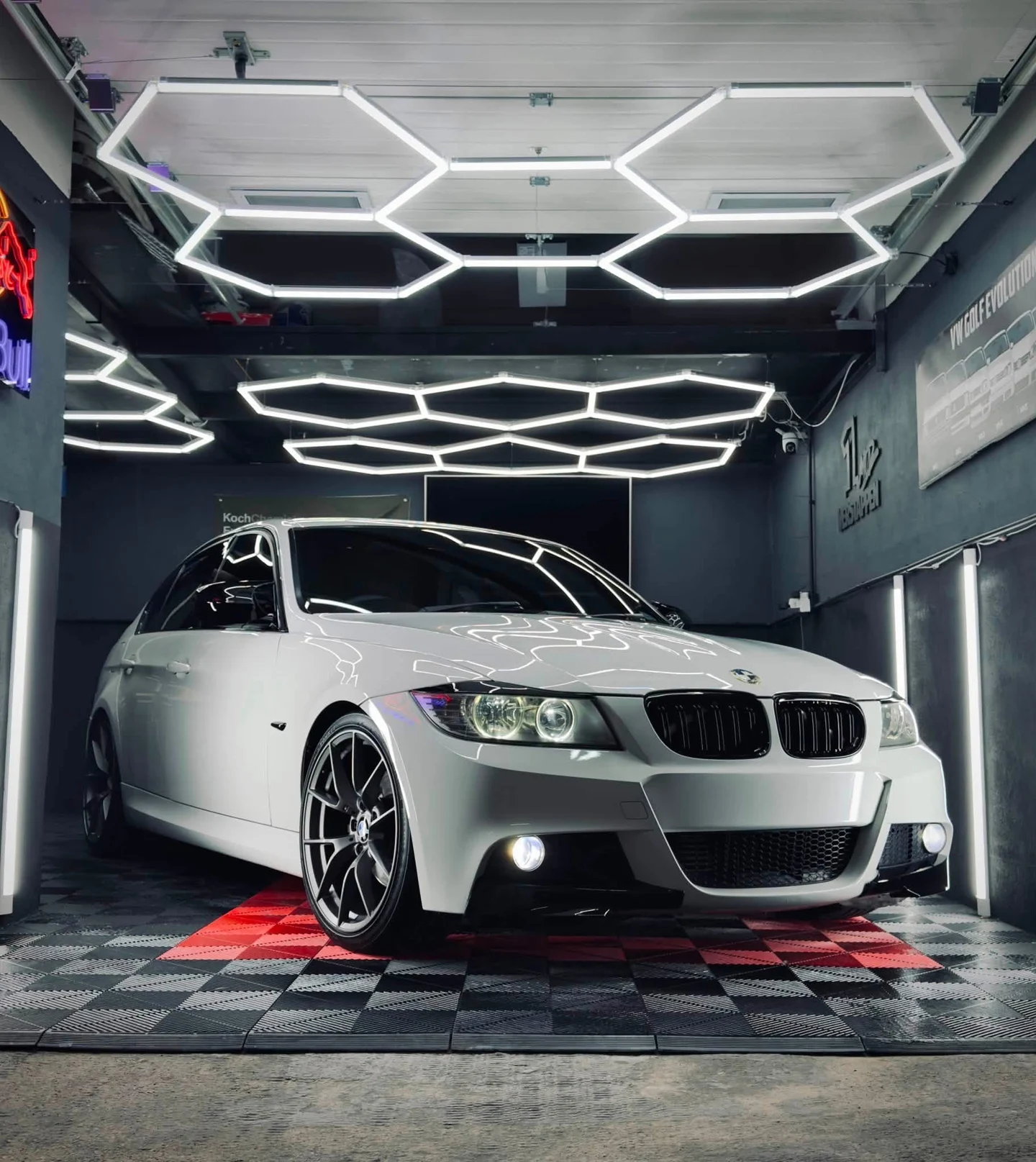 BMW E90 at Precision Garage